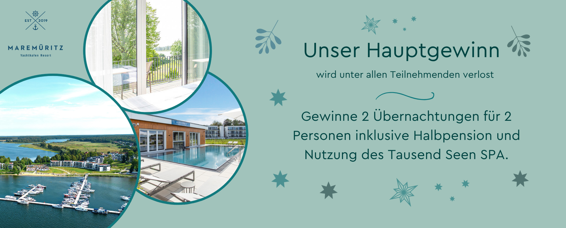 Abbildung des Hauptgewinns - 2 Übernachtungen im Hotel Maremüritz